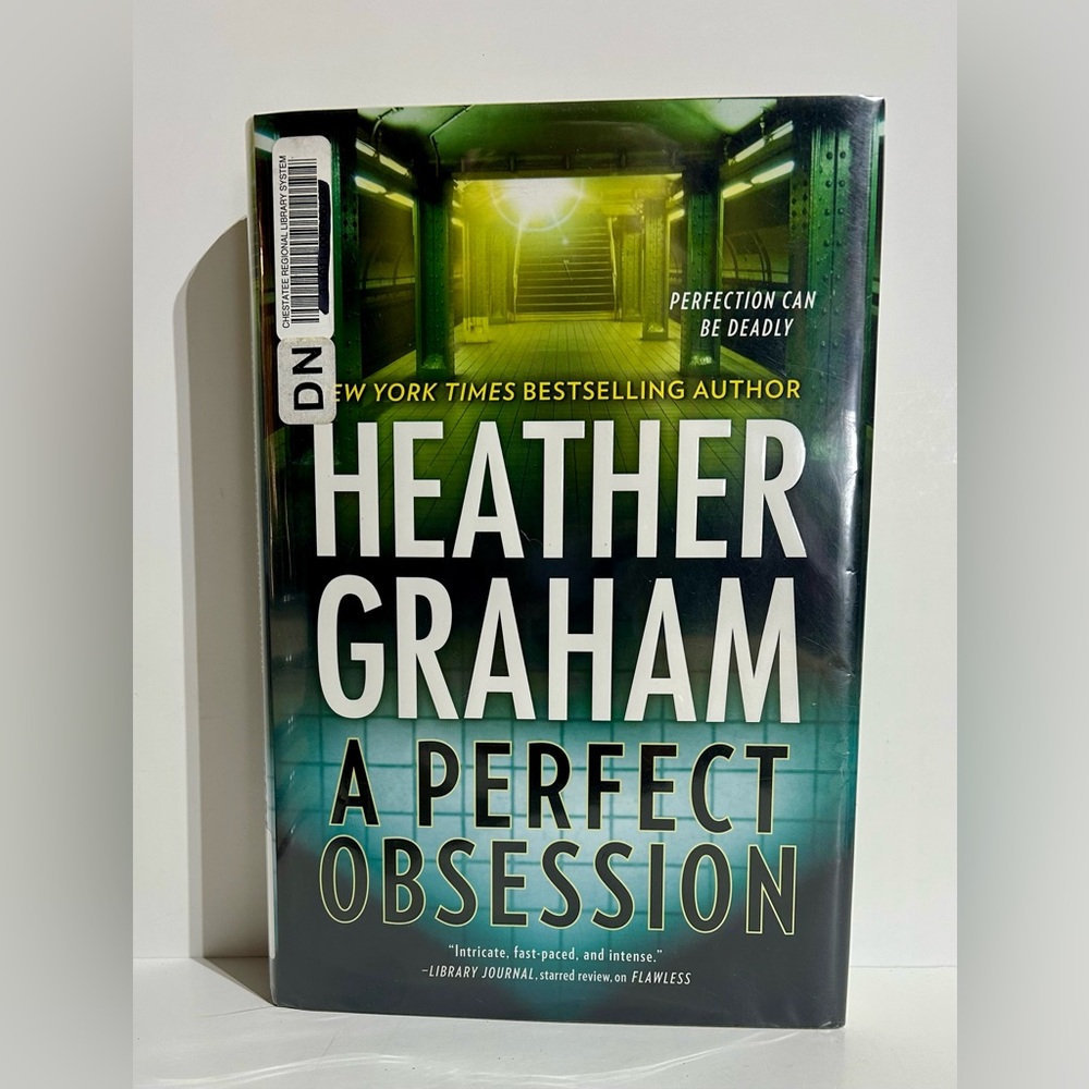 A Perfect Obsession Heather Graham Book Hardcover 2017 Fiction Dust Jacket